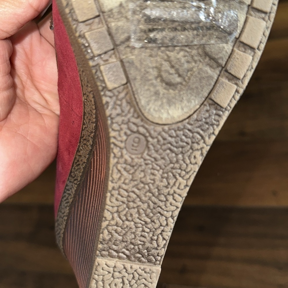 Red Wedge Loafer - image 5